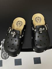 Chrome Hearts Toga Studded Leather Loafers Black - 2