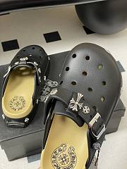 Chrome Hearts Toga Studded Leather Loafers Black - 4