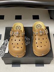 Chrome Hearts Toga Studded Leather Loafers Brown - 2