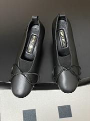Miumiu Square Toe Heel Pumps In Black  - 5