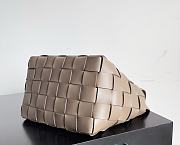 Bottega Veneta Bowling Cassette Woven Leather Bag Pinecone - 22x16x13cm - 6