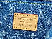 LVxTM Cosmetic Pouch GM Monogram Cherry Denim M13893 - 27x18x9cm - 3