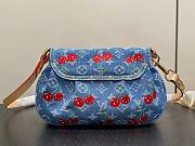 LVxTM Sunset Monogram Cherry Denim M13680 - 27x18x3cm - 6