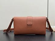 LV Wallet On Chain Low Key Cognac Brown M12147 - 22x13x3.5cm - 6