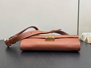 LV Wallet On Chain Low Key Cognac Brown M12147 - 22x13x3.5cm - 5