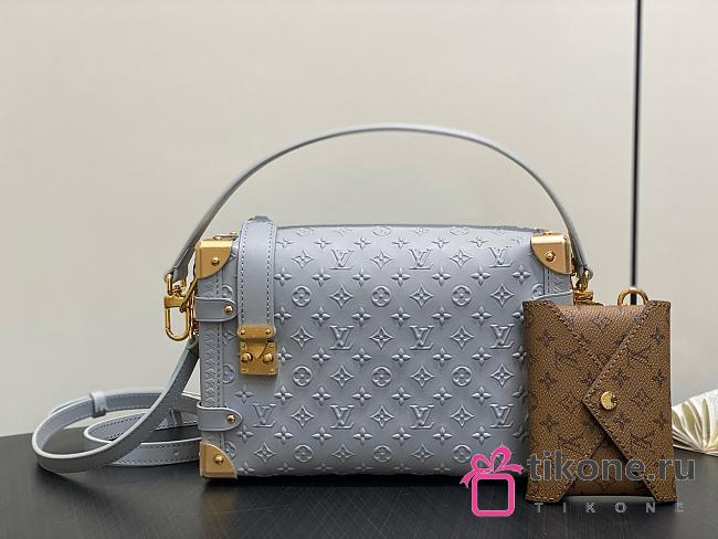 LV Side Trunk MM Cloud Gray M25602 - 23.5x16x8.5cm - 1