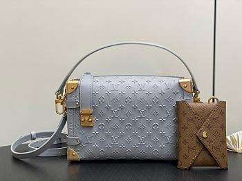 LV Side Trunk MM Cloud Gray M25602 - 23.5x16x8.5cm