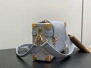 LV Side Trunk MM Cloud Gray M25602 - 23.5x16x8.5cm - 6