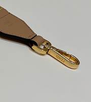 Fendi Embroidered Canvas Leather Strap 120cm 18854	 - 3