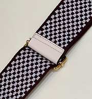 Fendi Embroidered Canvas Leather Strap 120cm 18855	 - 4