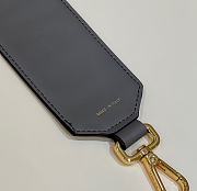 Fendi Embroidered Canvas Leather Strap 120cm 18857	 - 5