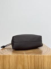 Loewe Medium Flamenco Purse In Deerskin Chocolate - 30x20x10.5cm - 3