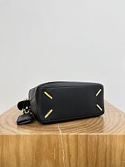 Loewe Small Featherlight Puzzle Bag In Nappa Lambskin Black - 24x16.5x10.5cm - 5