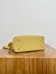 Loewe Small Featherlight Puzzle Bag In Nappa Lambskin Yellow - 24x16.5x10.5cm - 5