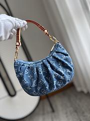 LV Pochette Valley Monogram Denim Blue M13571 - 21x15x7cm - 1