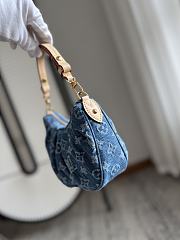 LV Pochette Valley Monogram Denim Blue M13571 - 21x15x7cm - 3