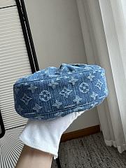 LV Pochette Valley Monogram Denim Blue M13571 - 21x15x7cm - 4