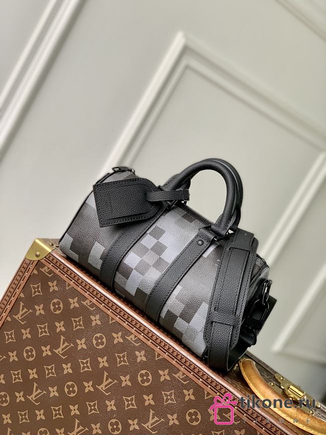 LV Keepall Bandouliere 25 D16 Damoflage Black M14919 - 25x15x11cm - 1
