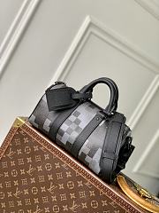 LV Keepall Bandouliere 25 D16 Damoflage Black M14919 - 25x15x11cm - 1