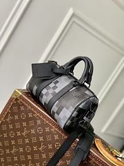 LV Keepall Bandouliere 25 D16 Damoflage Black M14919 - 25x15x11cm - 5