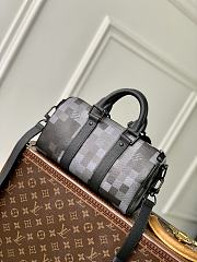 LV Keepall Bandouliere 25 D16 Damoflage Black M14919 - 25x15x11cm - 3