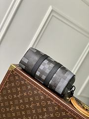 LV Keepall Bandouliere 25 D16 Damoflage Black M14919 - 25x15x11cm - 2