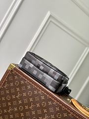 LV Nil Messenger Damoflage Black Canvas M14988 - 25x17.5x11cm - 6