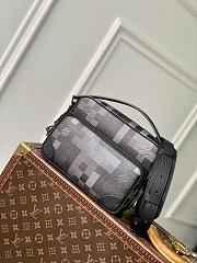 LV Nil Messenger Damoflage Black Canvas M14988 - 25x17.5x11cm - 3