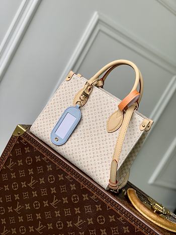 LV Romance OnTheGo PM Azure Blue/Sand M15138 - 25x19x11.5cm