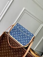LV Diane Monogram Denim Blue M13070 - 24x15x9cm - 4
