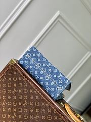 LV OnTheGo PM Monogram Denim Blue M14633 - 25x19x11.5cm - 5
