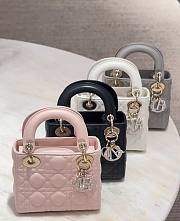 Mini Lady Dior Bag Cannage Lambskin - 1
