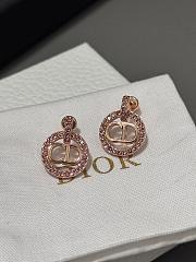 Dior Petit CD Earrings Rose Gold - 6