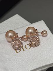 Dior Earrings Rose Gold - 5