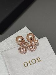 Dior Earrings Rose Gold - 4