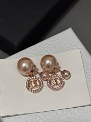 Dior Earrings Rose Gold - 3