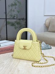 Chanel 23 Light Yellow Kelly Bag - 13x19x7cm - 6