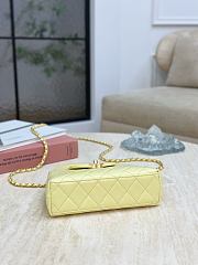 Chanel 23 Light Yellow Kelly Bag - 13x19x7cm - 5