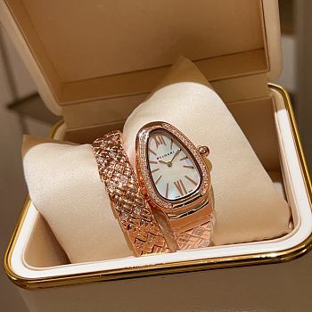 Serpenti Spiga Watch Rose Gold 103250 Watches 35mm