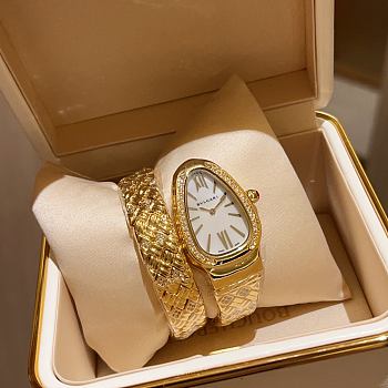 Serpenti Spiga Watch Gold 103747 Watches 35mm