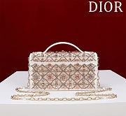 My Dior Mini Bag Gold Tone Sequins - 21x11.5x4.5cm - 3