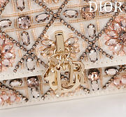 My Dior Mini Bag Gold Tone Sequins - 21x11.5x4.5cm - 2