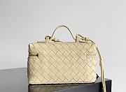 Bottega Veneta Bang Bang Vanity Case Beige - 23x12.5x4cm - 3