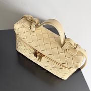 Bottega Veneta Bang Bang Vanity Case Beige - 23x12.5x4cm - 2