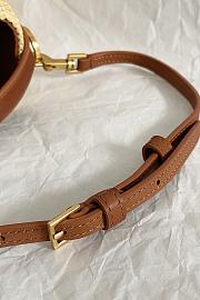 YSL Le 37 Mini In Raffia Natural - 15x13x6cm  - 3