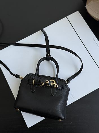 Miumiu Leather Trick Black 5NR037 - 12x9.5x2.5cm