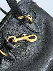 Miumiu Leather Trick Black 5NR037 - 12x9.5x2.5cm - 5