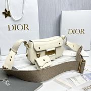 Dior Small Streetchic Bag White Vintage Smooth Calfskin - 24x12.5x5cm - 6