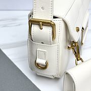 Dior Small Streetchic Bag White Vintage Smooth Calfskin - 24x12.5x5cm - 4