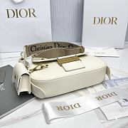 Dior Small Streetchic Bag White Vintage Smooth Calfskin - 24x12.5x5cm - 3